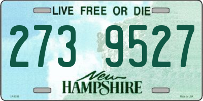 NH license plate 2739527