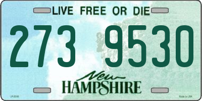 NH license plate 2739530