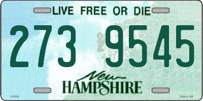 NH license plate 2739545