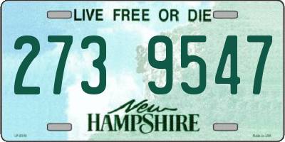NH license plate 2739547