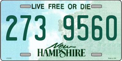 NH license plate 2739560