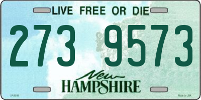 NH license plate 2739573