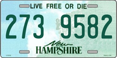 NH license plate 2739582