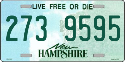 NH license plate 2739595