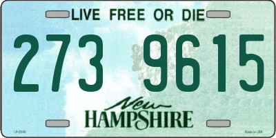 NH license plate 2739615
