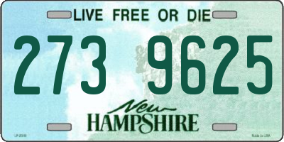 NH license plate 2739625