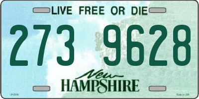 NH license plate 2739628
