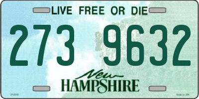 NH license plate 2739632