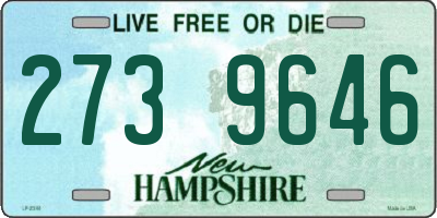 NH license plate 2739646