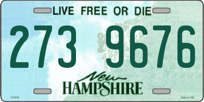 NH license plate 2739676