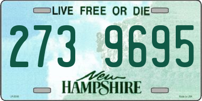 NH license plate 2739695