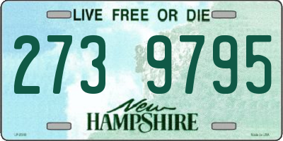 NH license plate 2739795