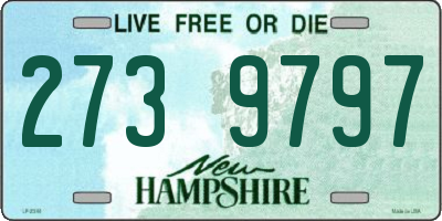 NH license plate 2739797