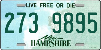 NH license plate 2739895