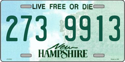 NH license plate 2739913