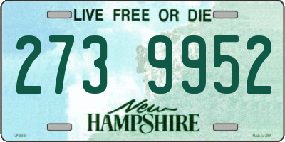 NH license plate 2739952