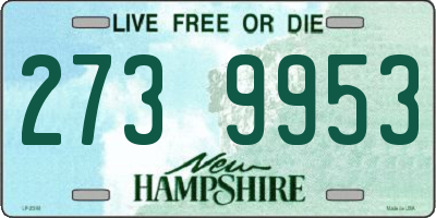 NH license plate 2739953