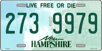 NH license plate 2739979