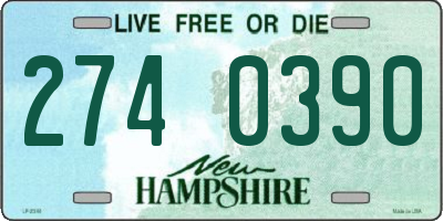 NH license plate 2740390
