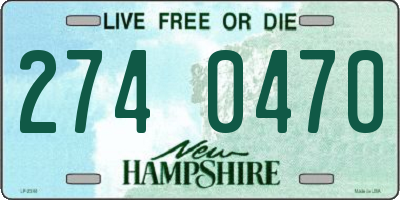 NH license plate 2740470