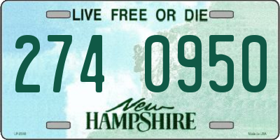NH license plate 2740950
