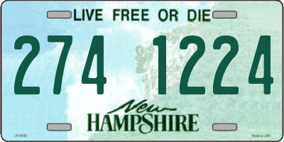 NH license plate 2741224