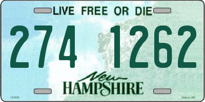NH license plate 2741262