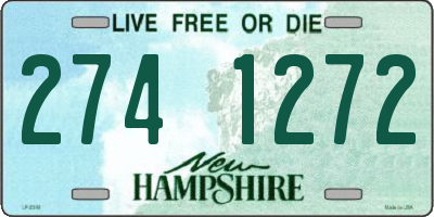 NH license plate 2741272
