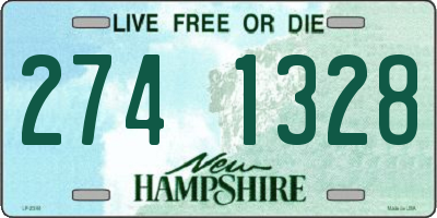 NH license plate 2741328