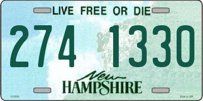 NH license plate 2741330