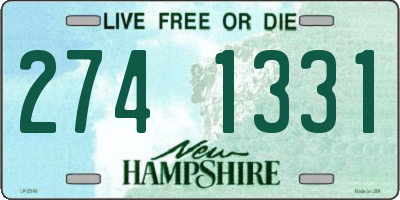NH license plate 2741331