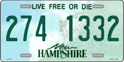 NH license plate 2741332
