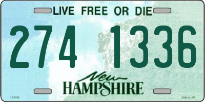 NH license plate 2741336