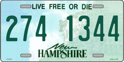 NH license plate 2741344