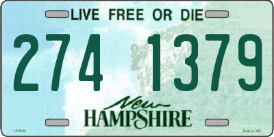 NH license plate 2741379