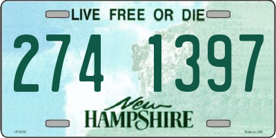 NH license plate 2741397