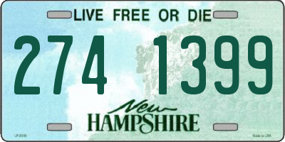 NH license plate 2741399
