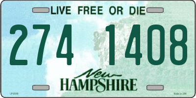 NH license plate 2741408