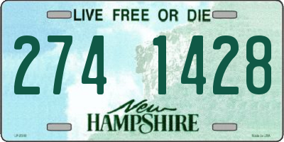 NH license plate 2741428