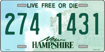 NH license plate 2741431