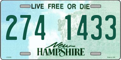 NH license plate 2741433