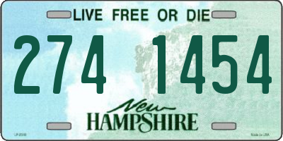 NH license plate 2741454