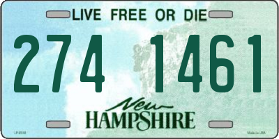 NH license plate 2741461
