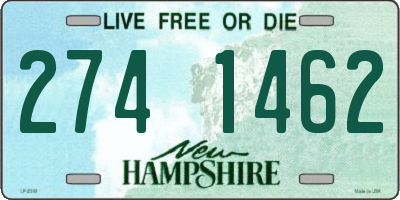 NH license plate 2741462