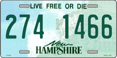 NH license plate 2741466