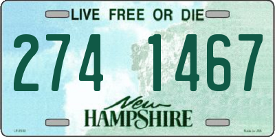 NH license plate 2741467