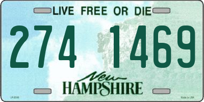 NH license plate 2741469