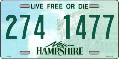 NH license plate 2741477