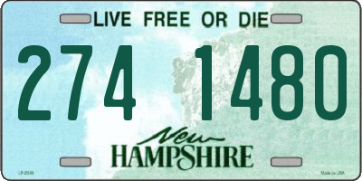 NH license plate 2741480