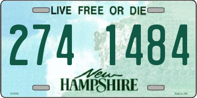 NH license plate 2741484